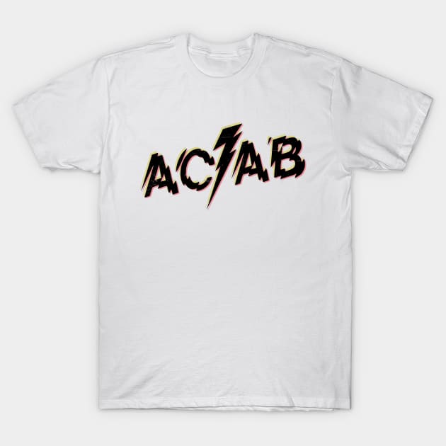 ACAB T-Shirt by colouroutofspaceworkshop